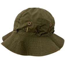 WWII AAF C-1 Survival Hat Reversible Boonie Large Vest Vintage 1940s Cap Army