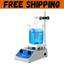 Agitatore magnetico piastra calda con barra 100 2000 giri/min piastra magnetica agitatore 180 W