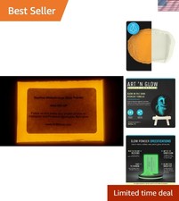 Glow in The Dark Pigment Powder - Neutral and Fluorescent Color for Art Paint...