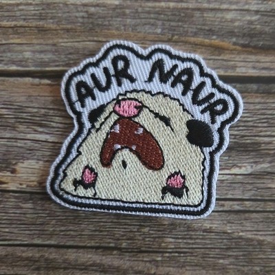 Oh No! Sad Stressed Possum Opossum Funny Emo Iron On Patch