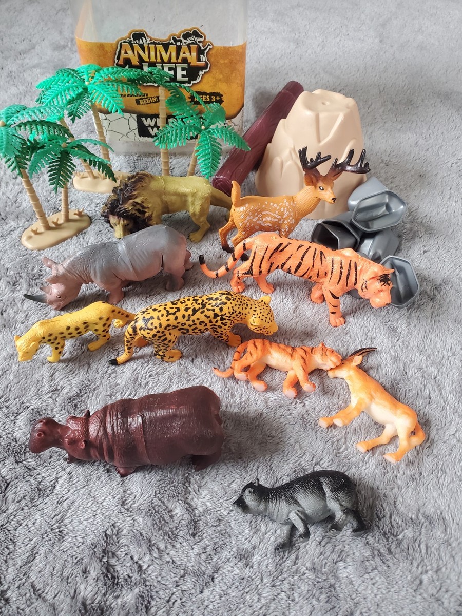 Wildlife World Animal Life Animal Figures Play Set, 3+ | eBay