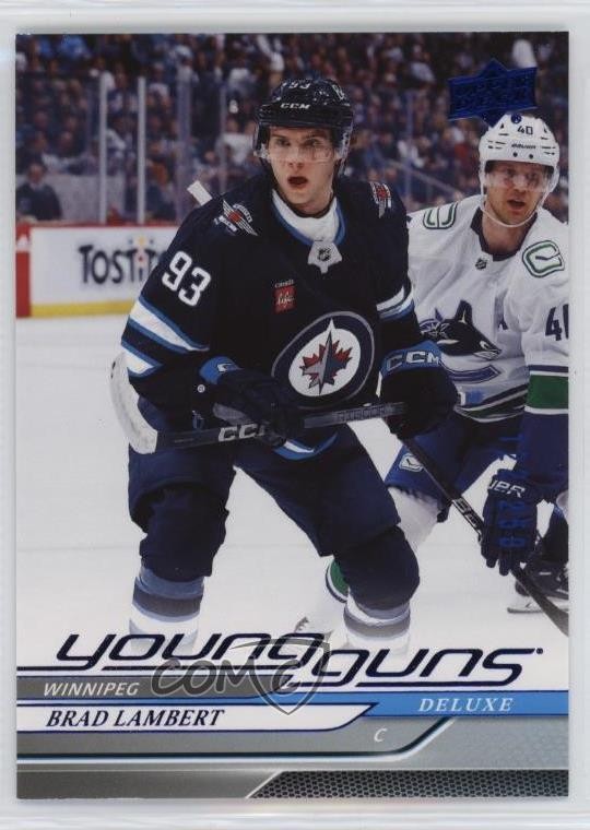 2024-25 Upper Deck Series 1 Young Guns Deluxe 122/250 Brad Lambert #228 00jz