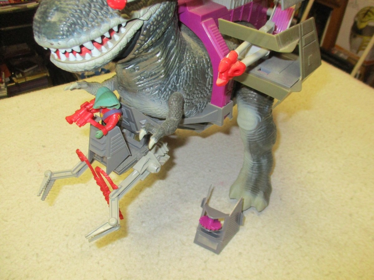 TYCO DINO RIDERS 1986 TYRANNOSAURUS REX T-REX ALMOST COMPLETE 