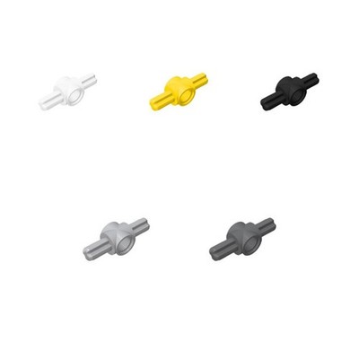 100x Part 27940 Technic Axle and Pin Connector Hub with 2 Axles 100% Compatible