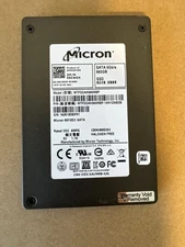 Dell 2D4WM 960GB SATA 6Gb/s 2.5" SSD MTFDDAK960MBP – Micron SSD