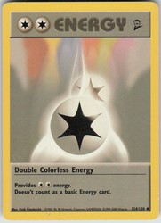 Double Colorless Energy - Base Set 2 (124/130)