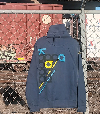 Y2K Vintage Kappa Italia Logo Turtleneck Jumper Sweater