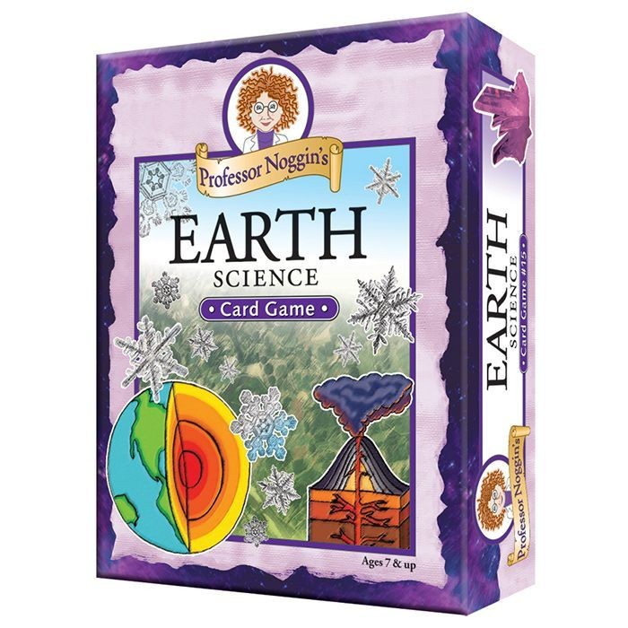 Professor Noggin's Earth Science Card Game - Educational STEM Learning for Kids