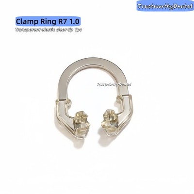 Dental Titanium Ring Matrix Clear Clamp R7 1.0 NITI Clip Seperator Rings iMatrix