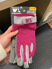 NEW-WELLS LAMONT WORK GLOVES SYNTHETIC HYBRID WOMENS SIZE MEDIUM ECP019336