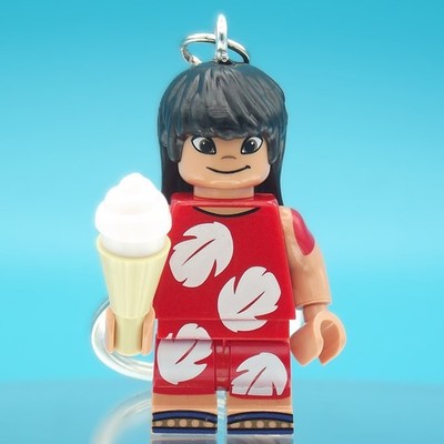Filminspirierter Lilo-Stil Schlüsselanhänger/Keychain | Lilo & Stitch | Kostenlose Geschenkbox