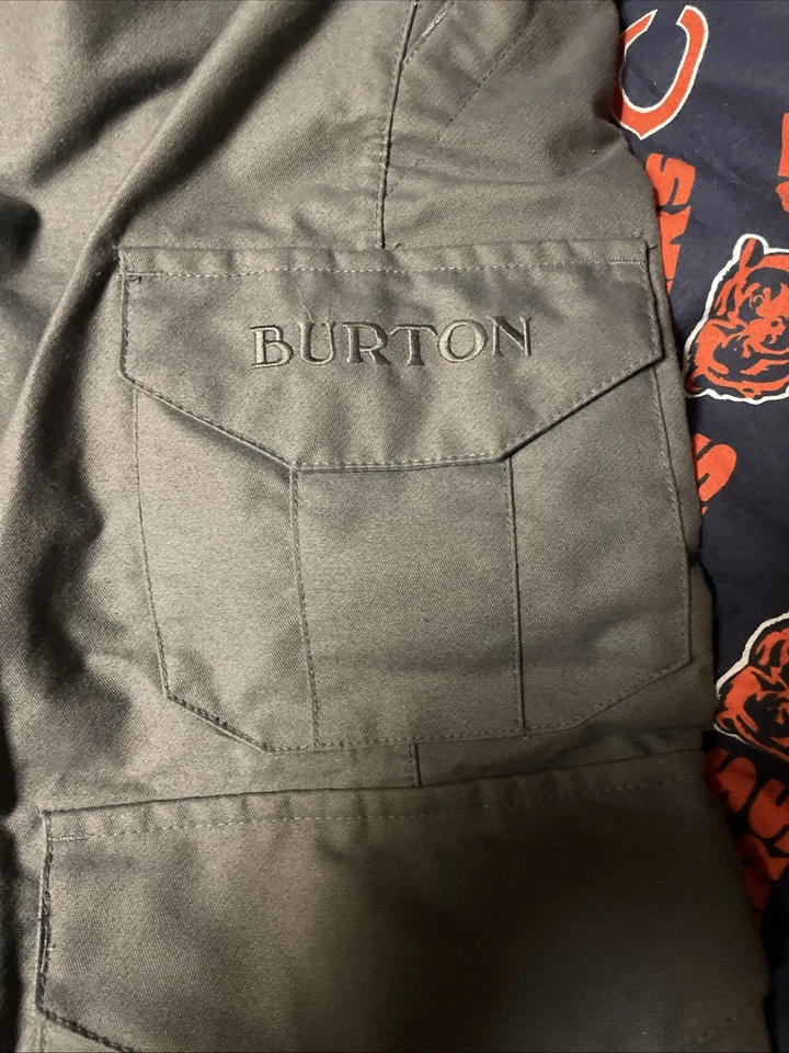 Pantalones de snowboard/esquí Burton Dry Ride cargo para hombre - talla mediana-gris Foto 2 de 4