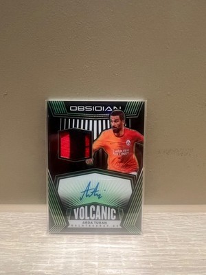 Panini Obsidian 2020-21 Arda Turan Galatasaray 2/7 Patch Auto Card