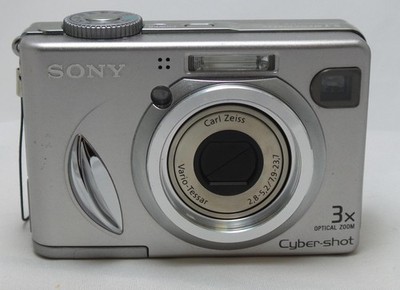 Sony Cyber-shot DSC-W5 5.1MP Digital Camera - Silver for sale