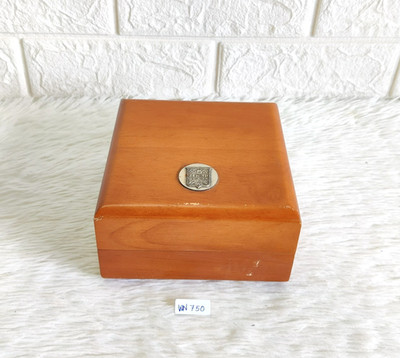 Vintage Zenith Royal Elite Schweizer Uhr Werbe Holzbox WN750 Sammlung