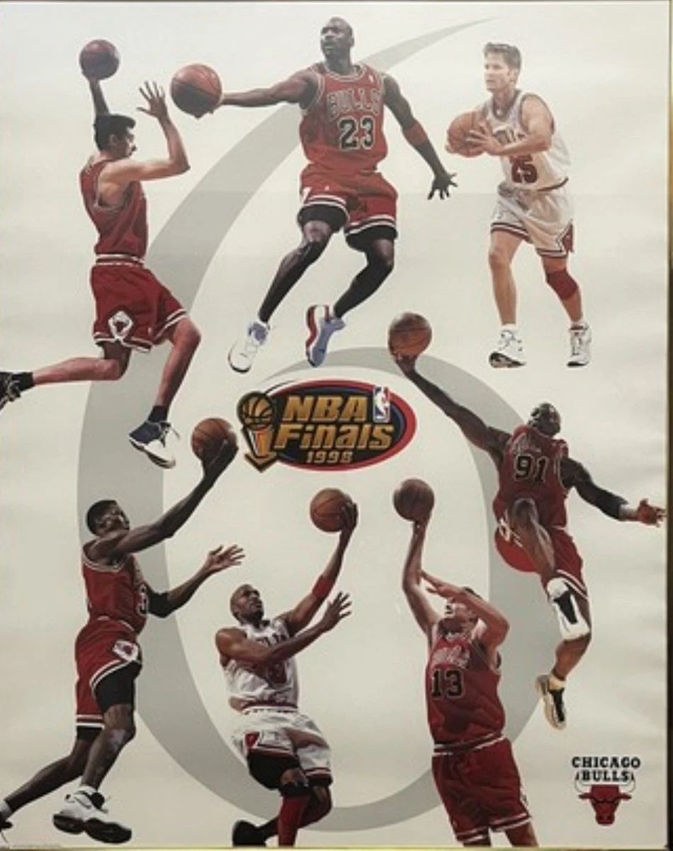Michael Jordan Basketball 1998 Vintage Sports Posters for sale | eBay