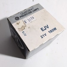 EJV GE Projection Lamp 21v 150w Bulb NOS