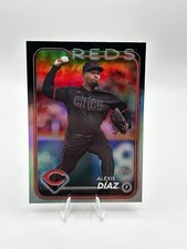 ALEXIS DIAZ 2024 TOPPS BASEBALL RAINBOW FOIL PARALLEL #297 Cincinnati REDS