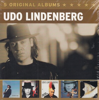 Udo Lindenberg / Panik Panther, Casanova, Benjamin, Kosmos, u.a.  (5 CDs, NEU!) 