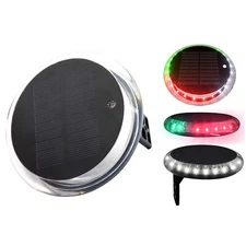 Hot Outdoor Navigation Lights Solar Powered IP67 6 Modes Multiple Functions &
