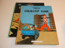 LOT TINTIN / OBJECTIF LUNE / ON A MARCHE SUR LA LUNE / BE / b38