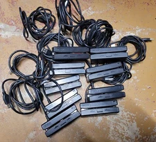 Lot of 9 - ID Tech IDRE-334133B-S1 SecureMag Encrypted MagStripe Reader USB