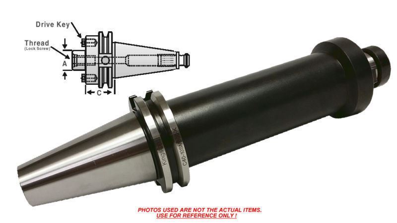 C40-15SM400-K CAT-40 Shell Mill Tool Holder 1-1/2