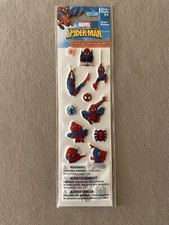 SandyLion  Spider-Man  Puffy Foam Stickers, Includes 13 Stickers, New In Package