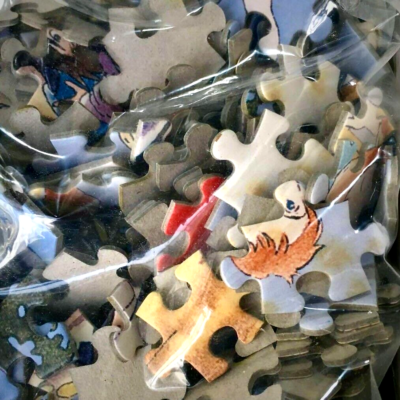 The World Masterpiece Theater 500ピース World Masterpiece Theatre, all cast. Not for sale puzzle. 500