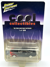 JOHNNY LIGHTNING COOL COLLECTIBLES 1966 FORD MUSTANG FASTBACK, #81 OF 1000, NIB