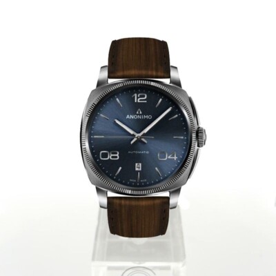 Anonimo Epurato Automatic Watch Blue Dial Swiss Made Authorized Dealer