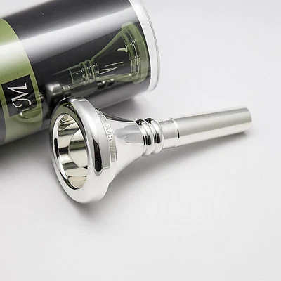 Genuine Marcinkiewicz W1 Silver Tuba/Sousaphone Mouthpiece NEW - Image 1 of 4