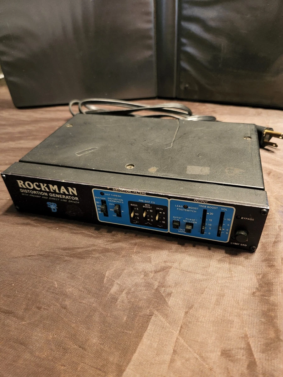 SR&D Rockman distortion generator Tom Scholz
