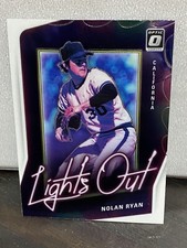 2021 Donruss Optic Lights Out #2 Nolan Ryan Astros WS Champ 1969 MLB HOF 1999