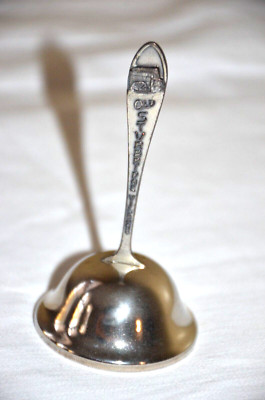 Old Sturbridge Village Massachusetts Bell Souvenir 4  Vintage