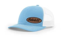 Peterbilt Semi Truck Side Panel Laser Engraved Richardson 112 Snapback Hat Cap