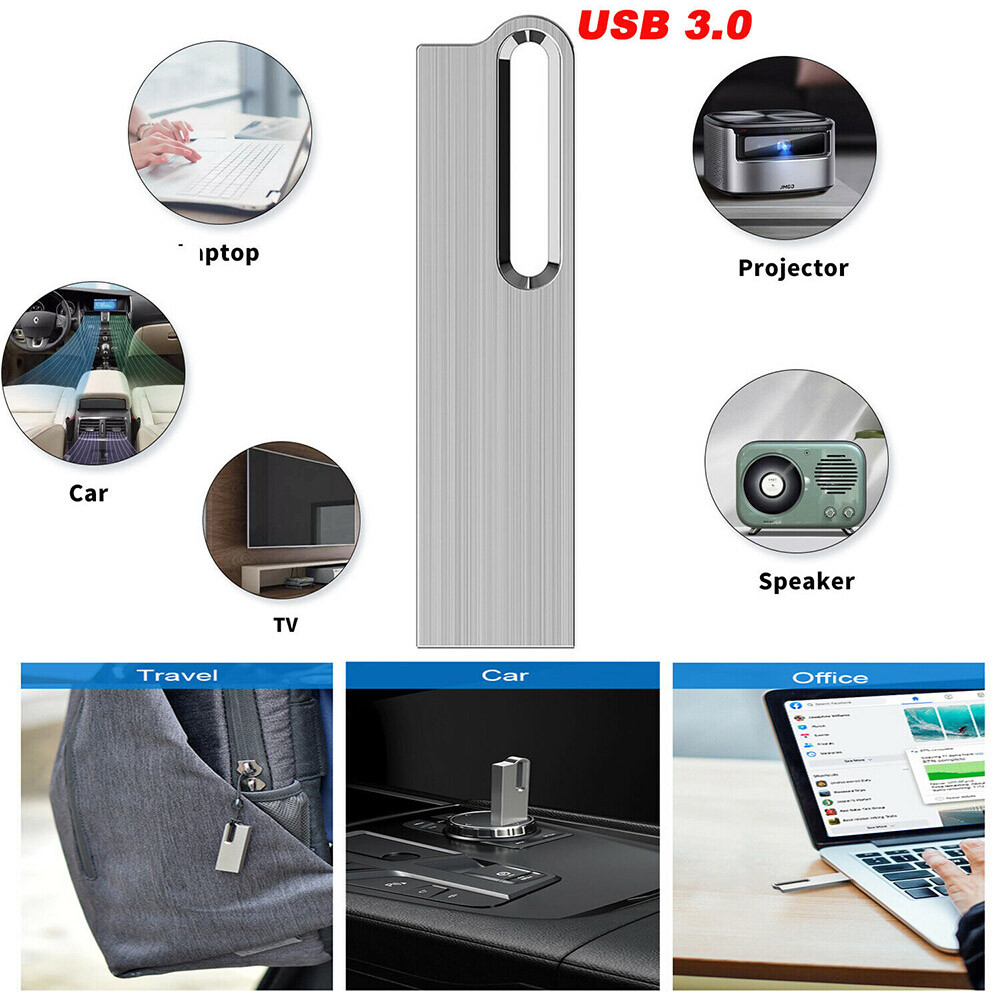 4GB 8GB 16GB 32GB 64GB 256GB USB  Flash Drive Thumb U Disk Memory Storage