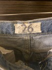 Free People Womens 26 Light Wash Distressed Raw Hem Denim Jean — photo 2