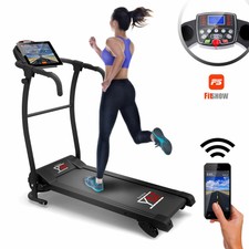 TAPIS ROULANT ELETTRICO PIEGHEVOLE SENSORE CARDIACO BLUETOOTH APP FitShow 10KM/H