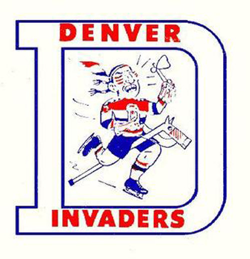 Denver Invaders Western Hockey League 1952-74 Mens Polo XS-6XL, LT-4XLT WHL New