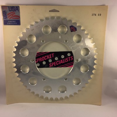 Husaberg 350/499/501/600 1990-1999 Rear Sprocket 50 Tooth Aluminum 174
