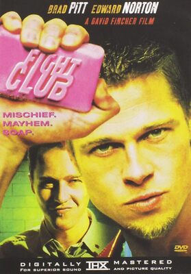 Fight Club with Brad Pitt  (DVD)-You Can CHOOSE WITH OR WITHOUT A CASE