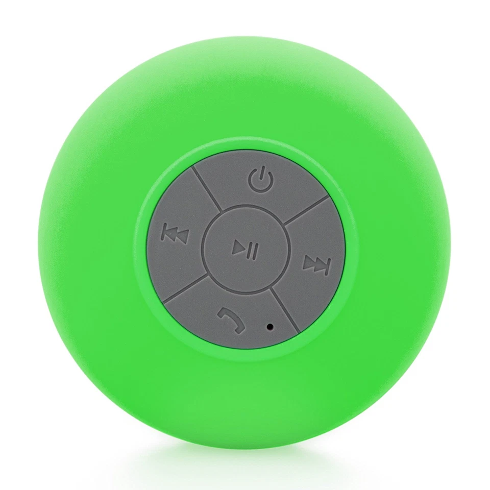 Altavoz portátil Bluetooth inalámbrico de estudio verde Foto 3 de 4