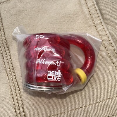 Tangle CHERRY COKE FIDGET Do Something Different Keychain Key Ring Hangtag New