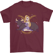 Taurus Stella Segno Astrologico Zodiaco Uomo T-Shirt 100% Cotone