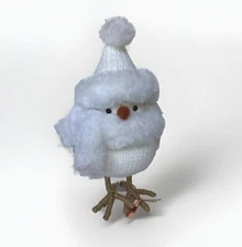 2016 Target Wondershop Bird Glacier Pure White Metal Name Tag 8” Winter Spritz