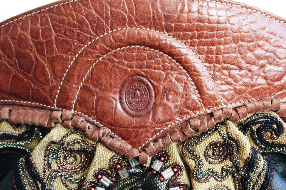 Sehr seltene original Gianfranco Lotti Umhängetasche aus den 70er Jahren - Bild 4 von 4