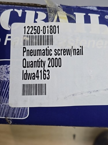 2 Fasco SCWC413FSEG Scrail Fastener 15 Wire Coil 1 1/2" Square 1.5"x.113" 4,000 - Picture 8 of 12