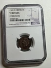 1909-S 1c Indian Head Cent NGC VF Details Key Date
