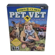 Paws and Claws Pet Vet Australian Adventures PC CD-ROM 2008
